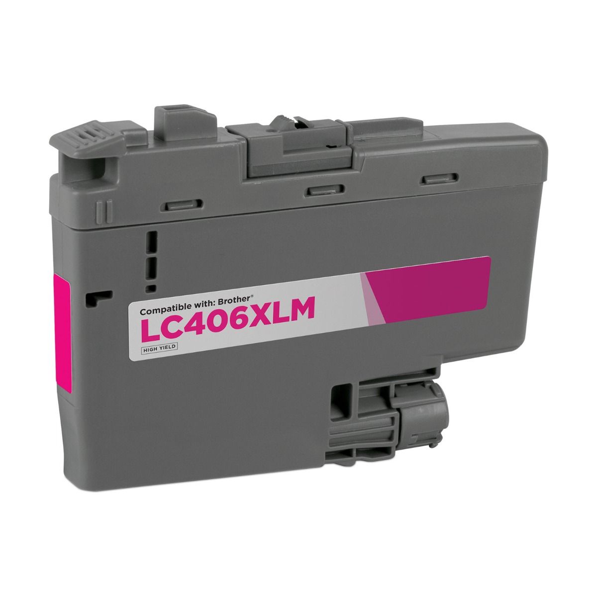 Brother Compatible InkJet Cartridge LC406XL LC-406XL Magenta High Capacity Cartridge