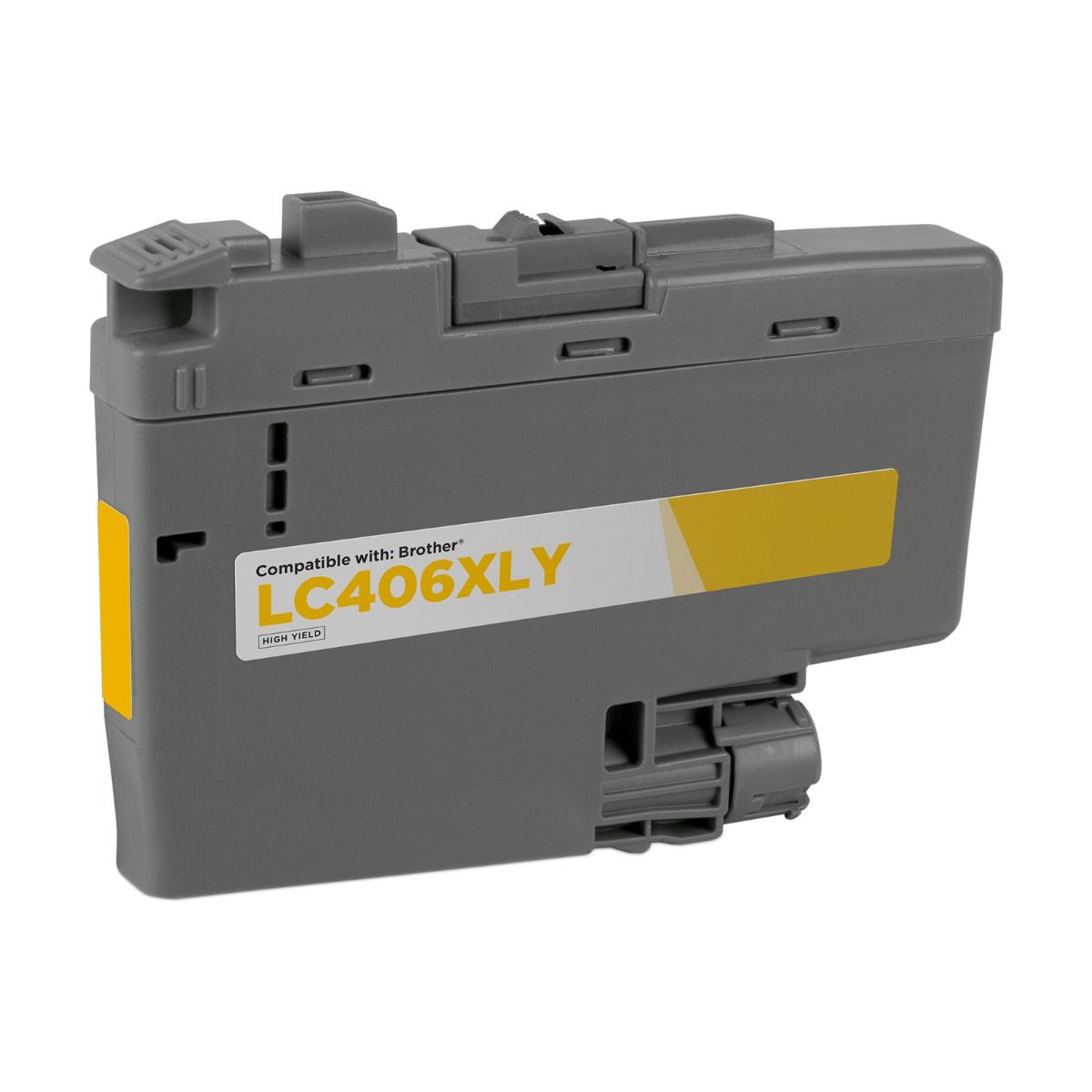 Brother Compatible InkJet Cartridge LC406XL LC-406XL Yellow High Capacity Cartridge