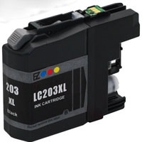 Brother Compatible InkJet Cartridge LC203XL LC-203XL Black High Capacity Cartridge
